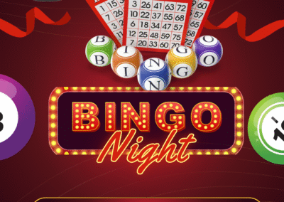 Community Bingo Night – Every third Tuesday of the month. Call Community Services for more information.