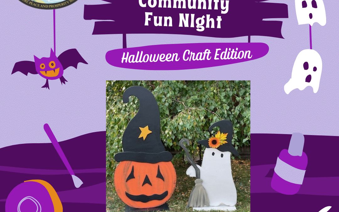 Community Fun Night – Halloween Craft Edition